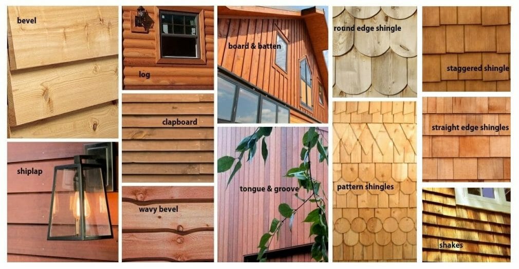 Cedar Siding Types and Profiles - Installation and Repair Cedar Siding Types and Profiles - Installation and Repair